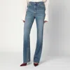 Victoria Beckham Julia Jeans Trousers Belt Loops In Black
