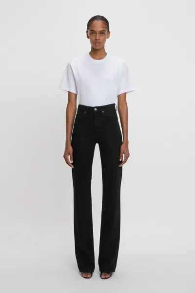 Victoria Beckham Julia Stretch Jean In Washed Black