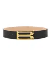 Victoria Beckham Adjustable Oversized Belt Gold-tone Buckle