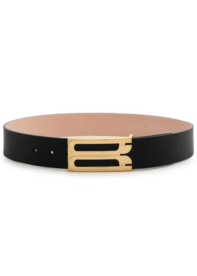 VICTORIA BECKHAM VICTORIA BECKHAM JUMBO FRAME LEATHER BELT