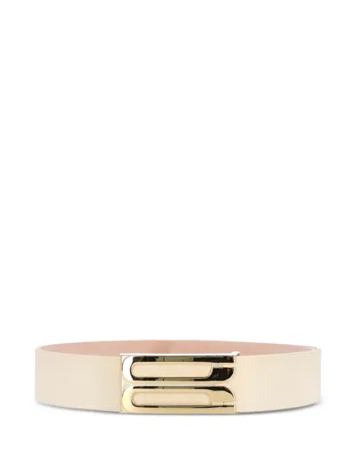 VICTORIA BECKHAM JUMBO FRAME LEATHER BELT