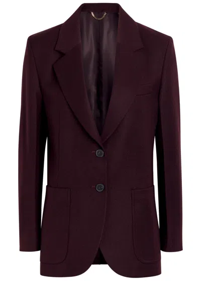 Victoria Beckham Katherine Wool Blazer In Black