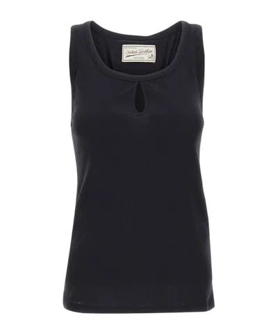 Victoria Beckham Keyhole Tank Top In Blue