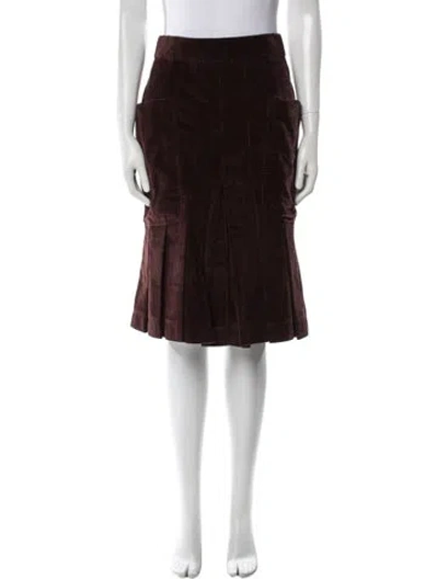 Pre-owned Victoria Beckham Knee-length Shorts W/ Tags In Brown