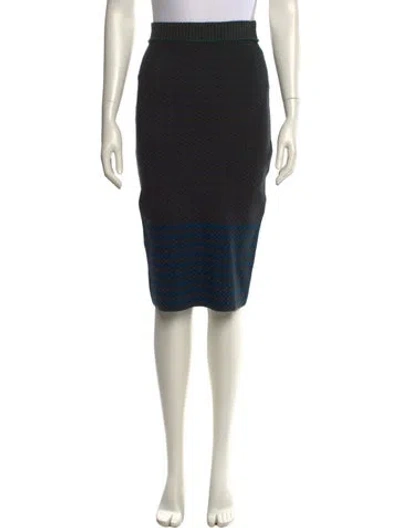 Pre-owned Victoria Beckham Knee-length Skirt In Black