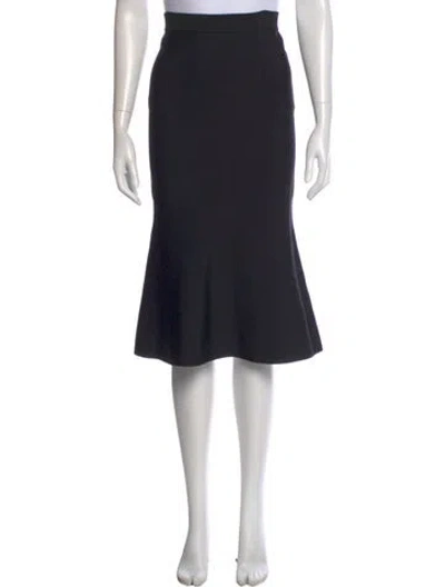Pre-owned Victoria Beckham Knee-length Skirt In Black