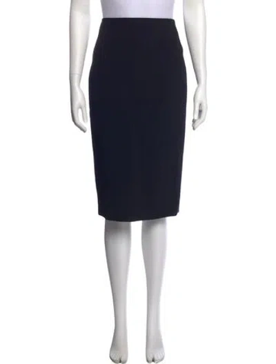 Pre-owned Victoria Beckham Knee-length Skirt W/ Tags In Black