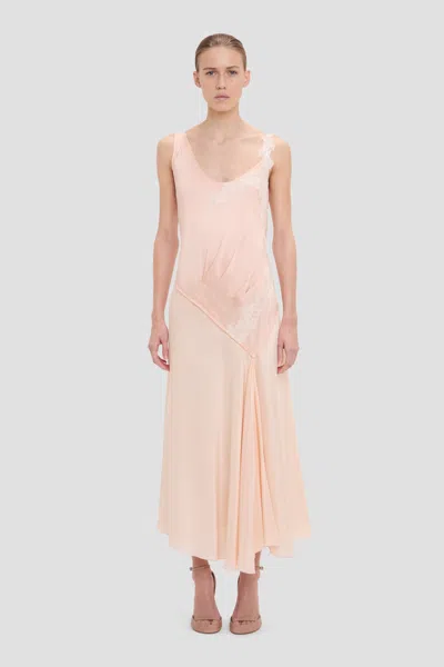 Victoria Beckham Lace Dress In Blossom 14 In Pink
