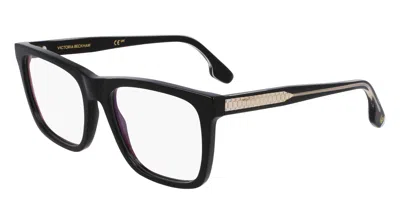 Victoria Beckham Ladies Black Rectangular Eyeglass Frames Vb26705317001