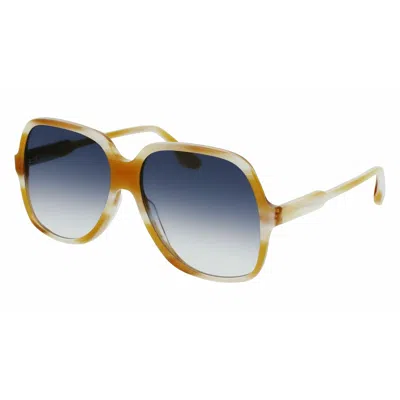 Victoria Beckham Ladies' Sunglasses   59 Mm Gbby2 In Blue