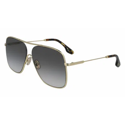 Victoria Beckham Ladies' Sunglasses  Vb132s-701  61 Mm Gbby2 In Gold