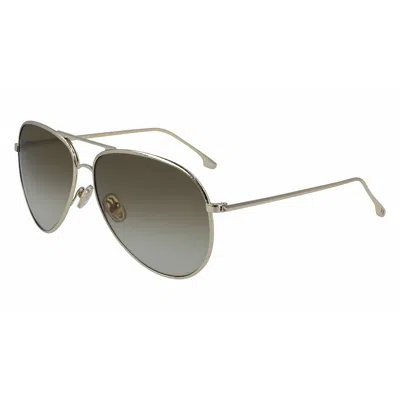 Victoria Beckham Ladies' Sunglasses  Vb203s-701  62 Mm Gbby2 In Gray