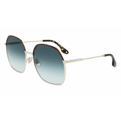 Victoria Beckham Ladies' Sunglasses  Vb206s-726  59 Mm Gbby2 In Blue