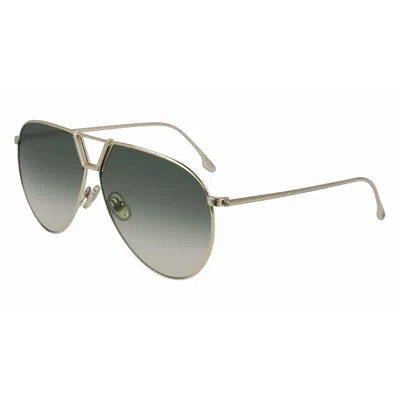 Victoria Beckham Ladies' Sunglasses  Vb208s-700  64 Mm Gbby2 In Green