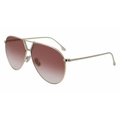 Victoria Beckham Ladies' Sunglasses  Vb208s-712  64 Mm Gbby2 In Brown