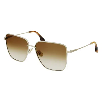 Victoria Beckham Ladies' Sunglasses  Vb218s-702  61 Mm Gbby2 In Brown