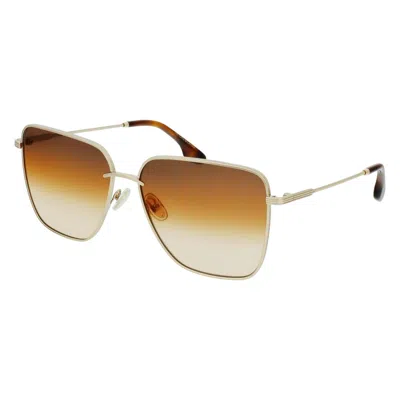Victoria Beckham Ladies' Sunglasses  Vb218s-708  61 Mm Gbby2 In Brown