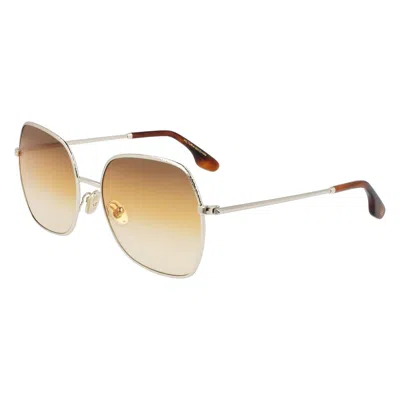 Victoria Beckham Ladies' Sunglasses  Vb223s-708  56 Mm Gbby2 In Brown