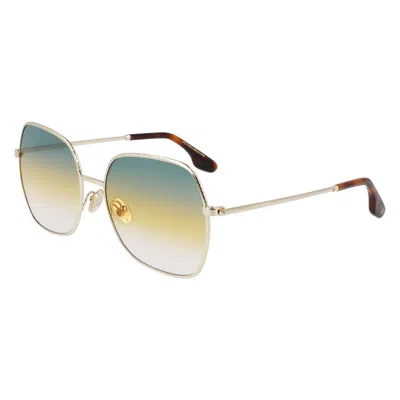 Victoria Beckham Ladies' Sunglasses  Vb223s-727  56 Mm Gbby2 In Green