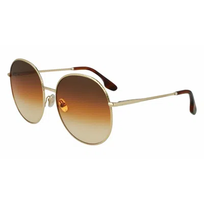 Victoria Beckham Ladies' Sunglasses  Vb224s-708  59 Mm Gbby2 In Brown