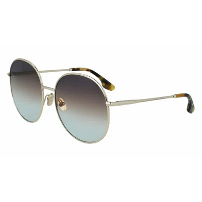 Victoria Beckham Ladies' Sunglasses  Vb224s-730  59 Mm Gbby2 In Brown