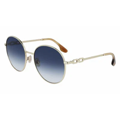 Victoria Beckham Ladies' Sunglasses  Vb231s-720  58 Mm Gbby2 In Blue