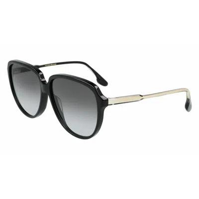 Victoria Beckham Ladies' Sunglasses  Vb618s-001  60 Mm Gbby2 In Black