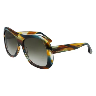 Victoria Beckham Ladies' Sunglasses  Vb623s-318  59 Mm Gbby2 In Green