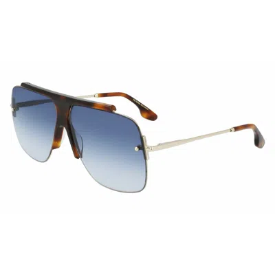 Victoria Beckham Ladies' Sunglasses  Vb627s-215  64 Mm Gbby2 In Metallic