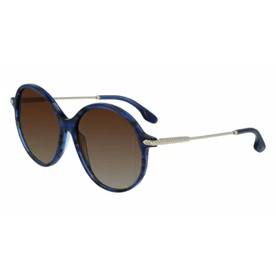 Victoria Beckham Ladies' Sunglasses  Vb632s-419  58 Mm Gbby2 In Blue
