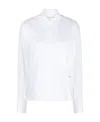 Victoria Beckham White Regular Solid Shirt In White