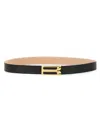 Victoria Beckham Frame Grained Leather Belt