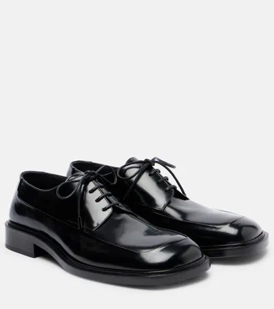 Victoria Beckham Leather Brogues In Black