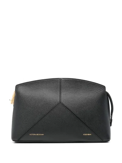 Victoria Beckham Leather Clutch Bag In Black