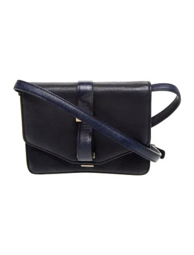 Pre-owned Victoria Beckham Leather Crossbody Bag In Blue