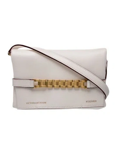 Pre-owned Victoria Beckham Leather Crossbody Bag In Neutral