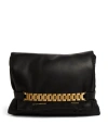 VICTORIA BECKHAM LEATHER PUFFY POUCH BAG