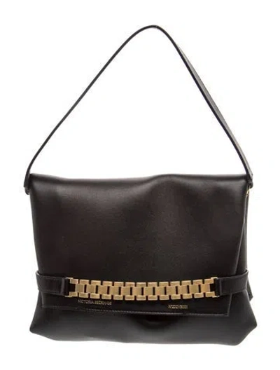 Pre-owned Victoria Beckham Leather Shoulder Bag In Black