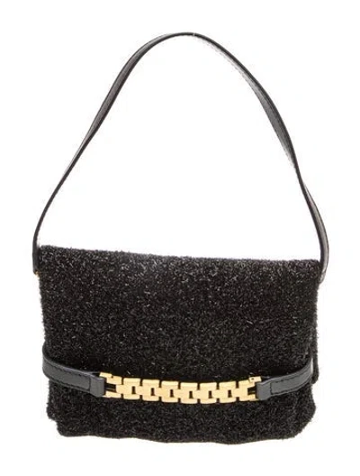 Pre-owned Victoria Beckham Leather Shoulder Bag In Black