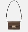 Victoria Beckham Leather Shoulder Bag In Brown