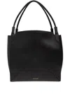 Victoria Beckham Leather Tote Bag In Black