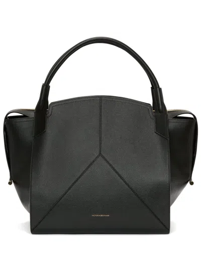 Victoria Beckham Leather Tote Bag In Black