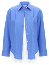 Victoria Beckham Layered Pocket Hem Shirt