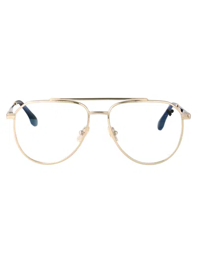 Victoria Beckham Light Gold Metal Glasses