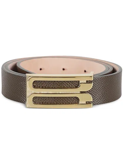 VICTORIA BECKHAM LOGO-BUCKLE BELT