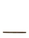 Victoria Beckham Logo-buckle Leather Belt In Green