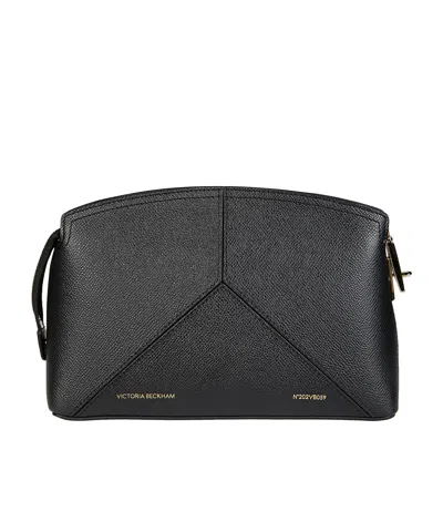 Victoria Beckham Logo Cross-body Bag In Black