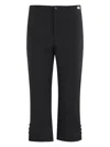 Victoria Beckham Tab Detail Cropped Trouser
