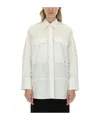 Victoria Beckham Women's Oversize Pocket Shirt In White