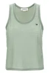 Shop Victoria Beckham Logo Embroidery Tank Top
